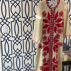 Perfect for festival! Vintage kaftan w embroidery